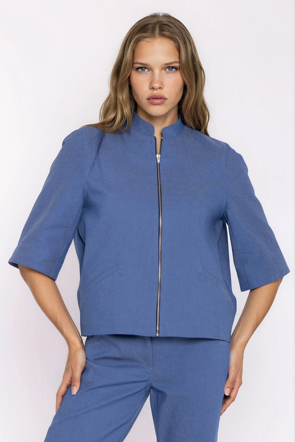Veste en jean femme Nife — bleu