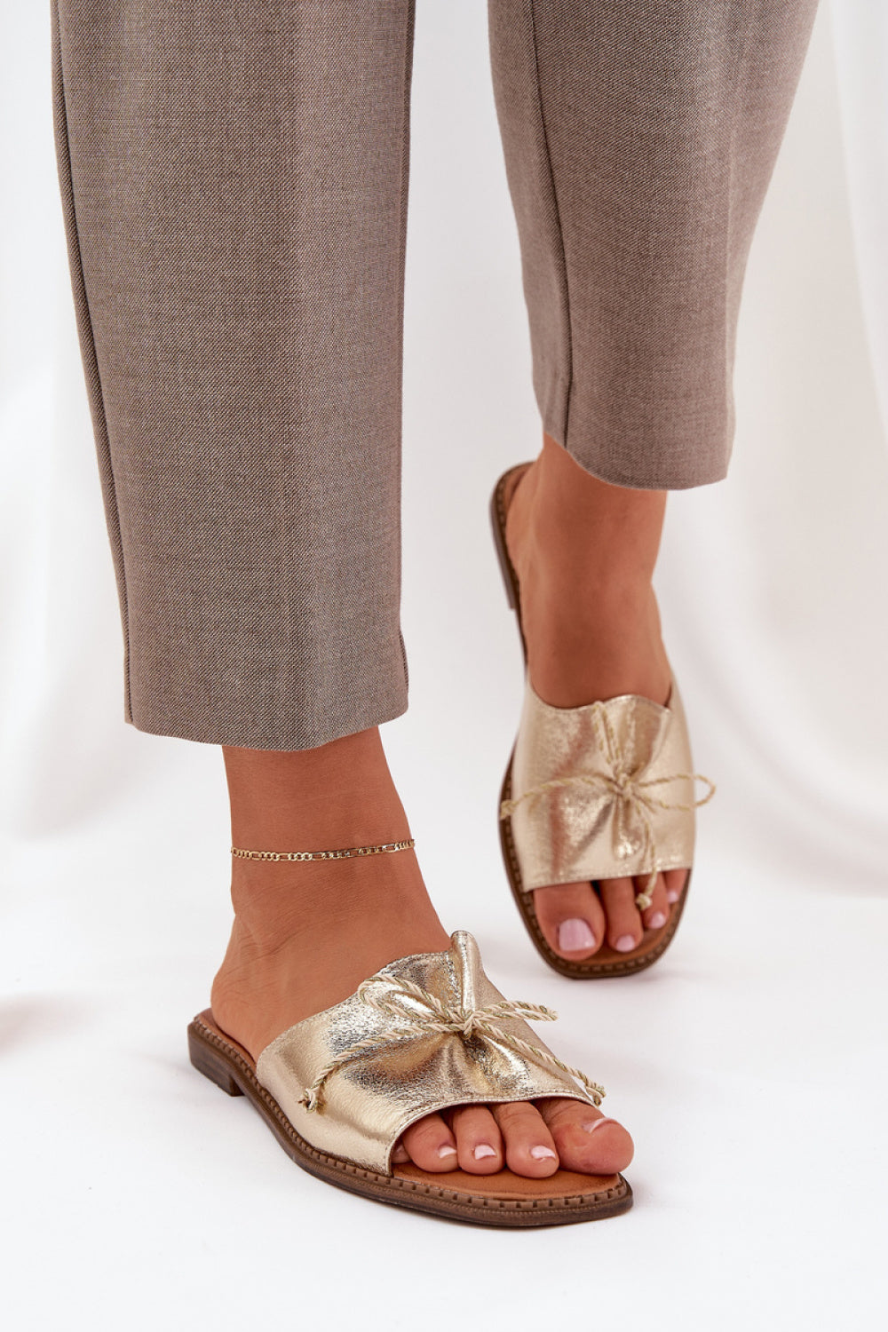 Sandales femme Step in style Clacquettes Clacquettes — jaune