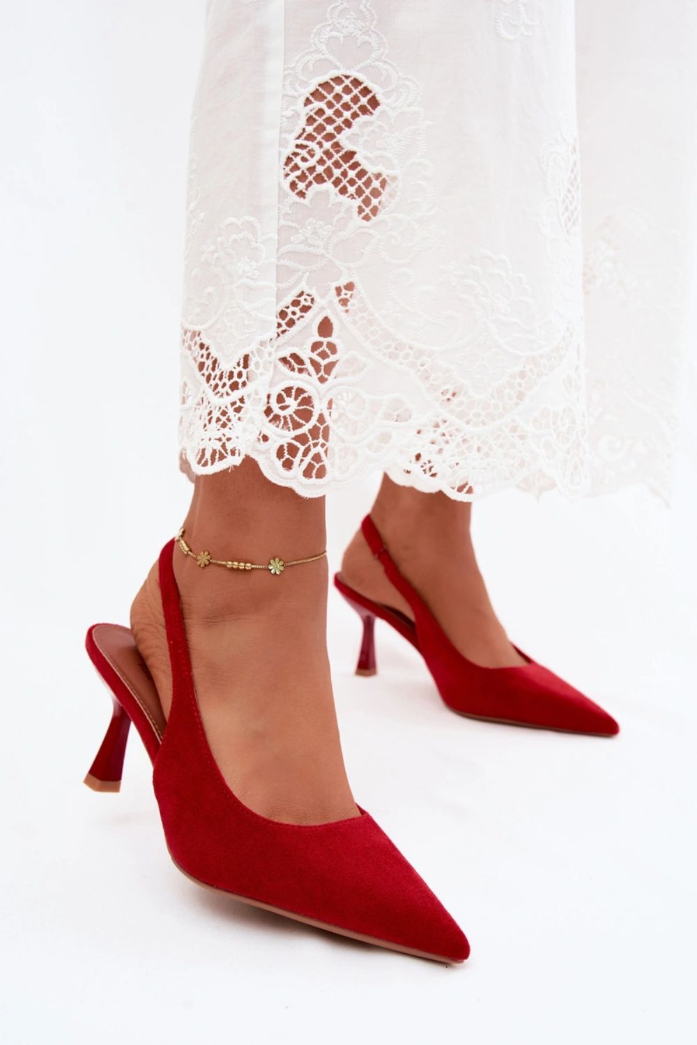 Sandales femme Step in style À Talons À — rouge
