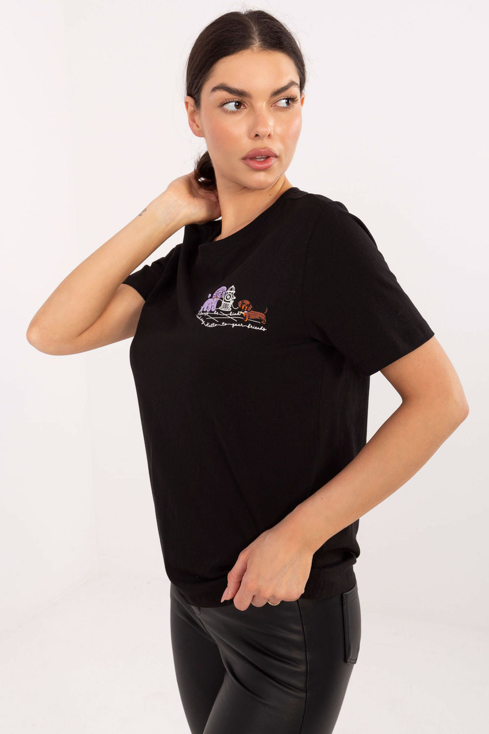 Blouse femme Factory Price T Shirt T — noir