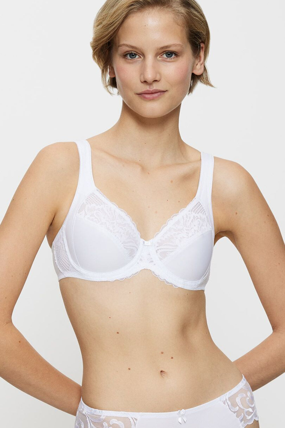 Soutien-gorge semi-soft femme Triumph Soft Soft — blanc