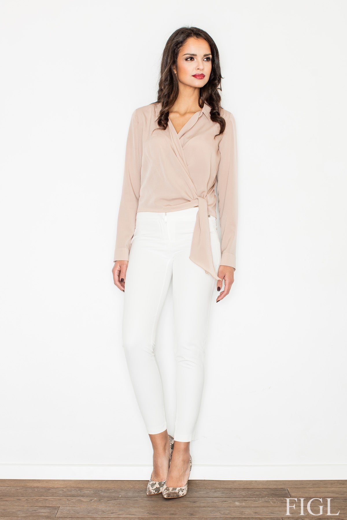 Blouse femme Figl Chemisier Chemisier — beige