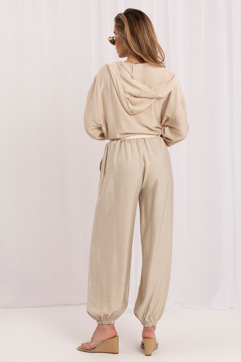 Chaussures à talons femme Rue Paris Pantalon Pantalon — beige