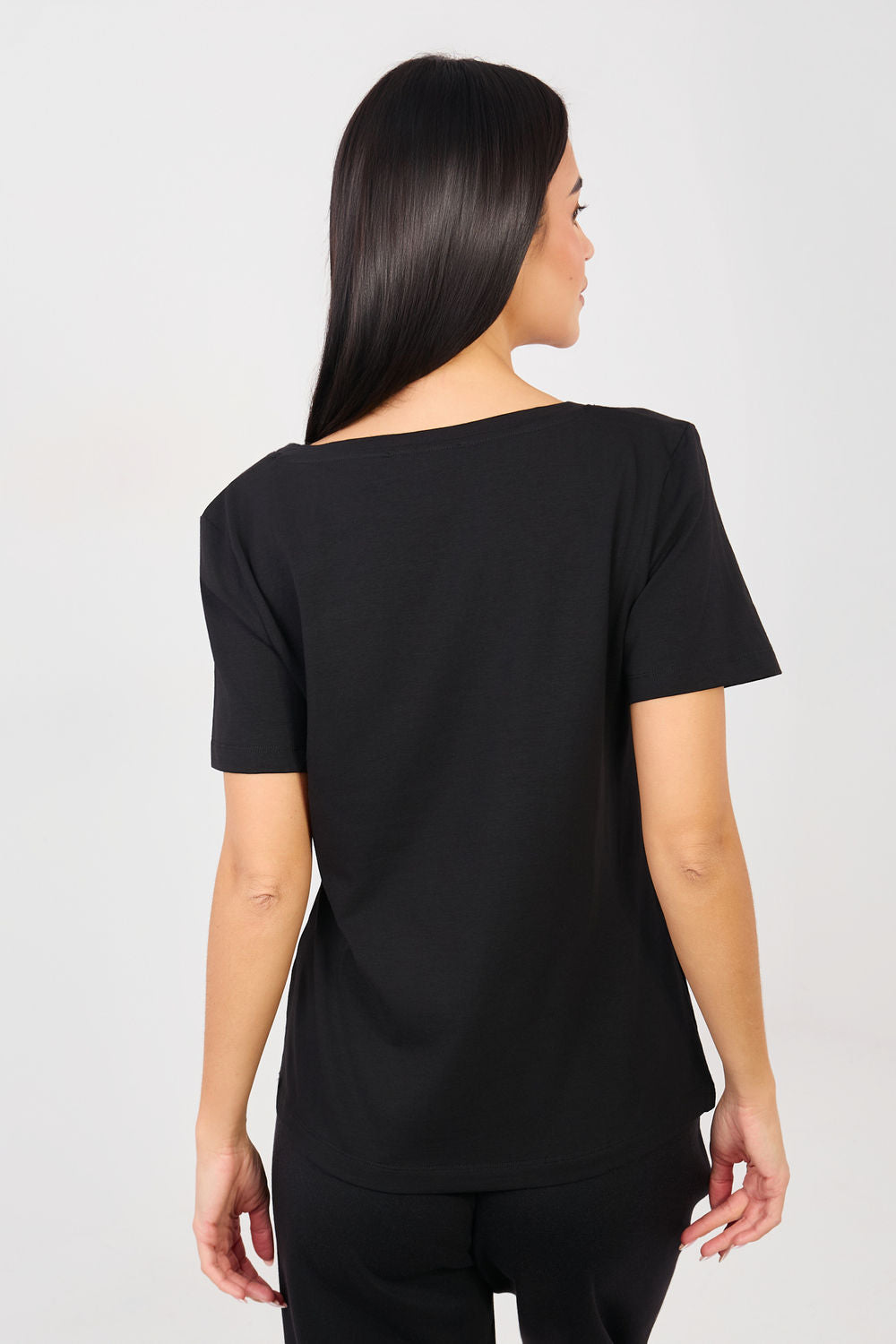 Blouse femme Rue Paris T Shirt T — noir