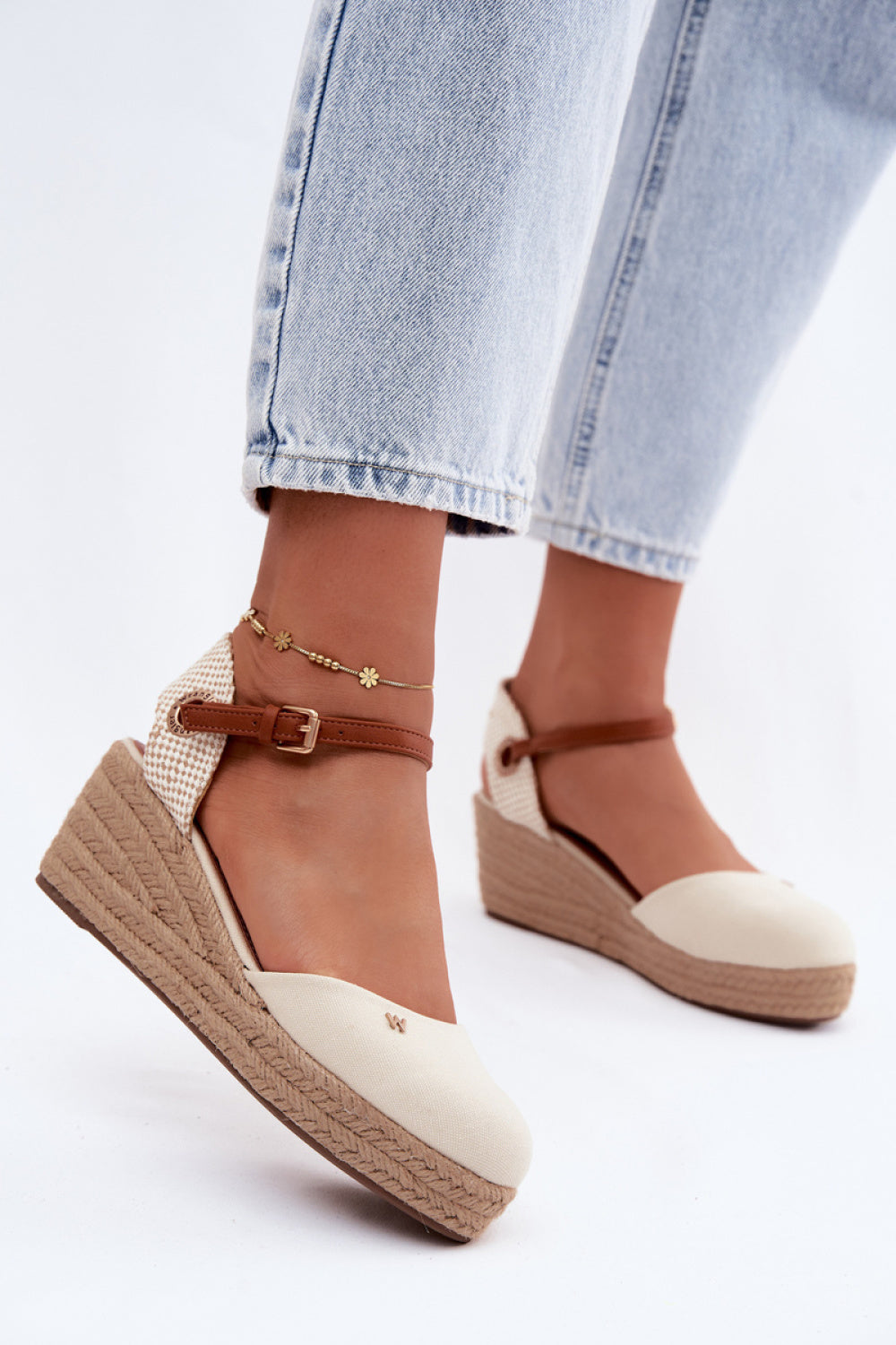 Sandales femme Step in style Cothurnes Cothurnes — beige