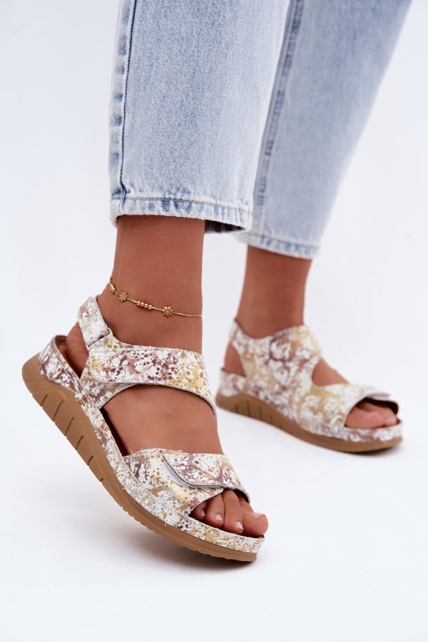 Sandales femme Step in style À Plateforme À — blanc