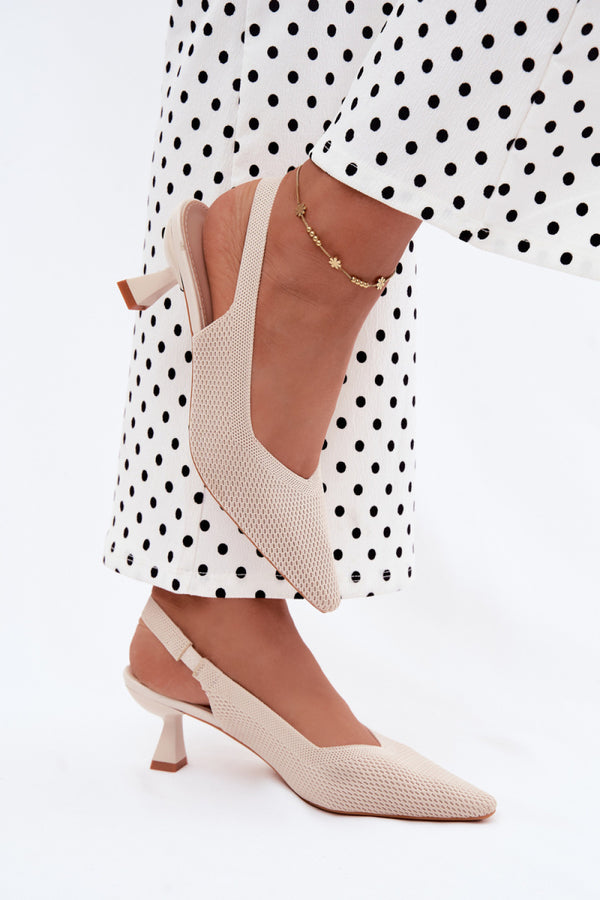 Sandales femme Step in style À Talons À — beige