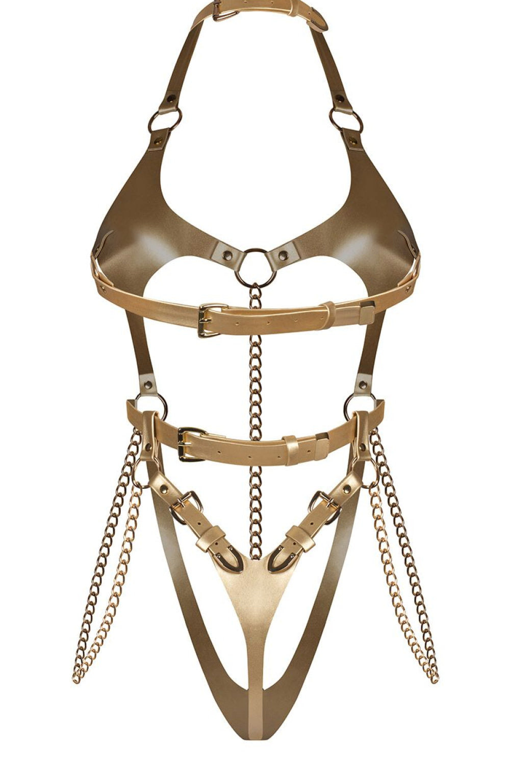 Corset femme Obsessive — jaune