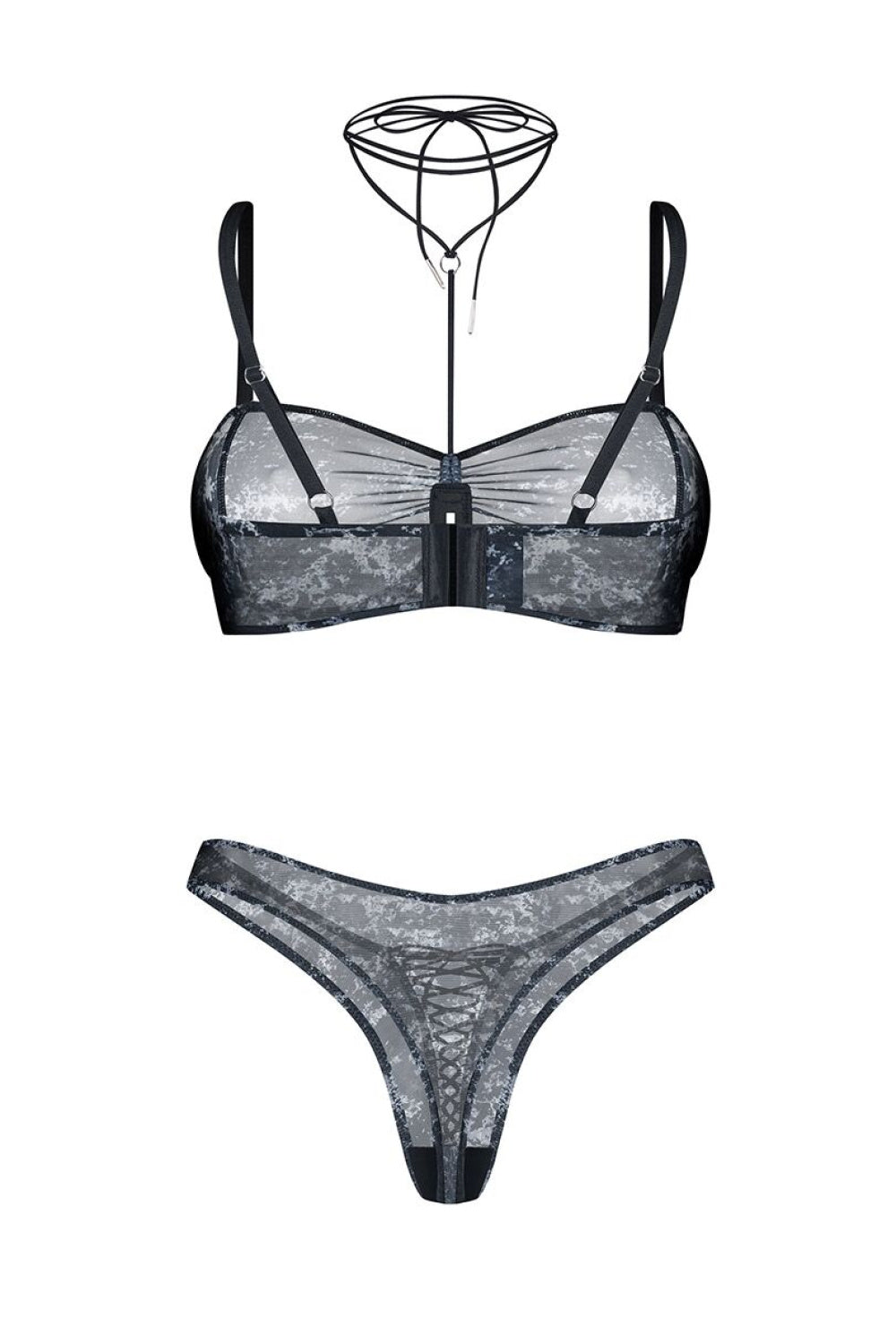 Ensemble lingerie femme Obsessive L Ensemble Sexy — noir
