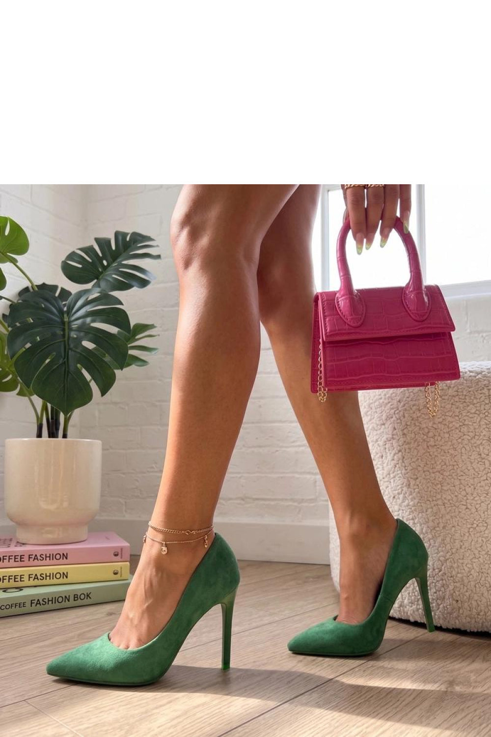 Chaussures à talons femme Solea Talons Hauts Talons — vert