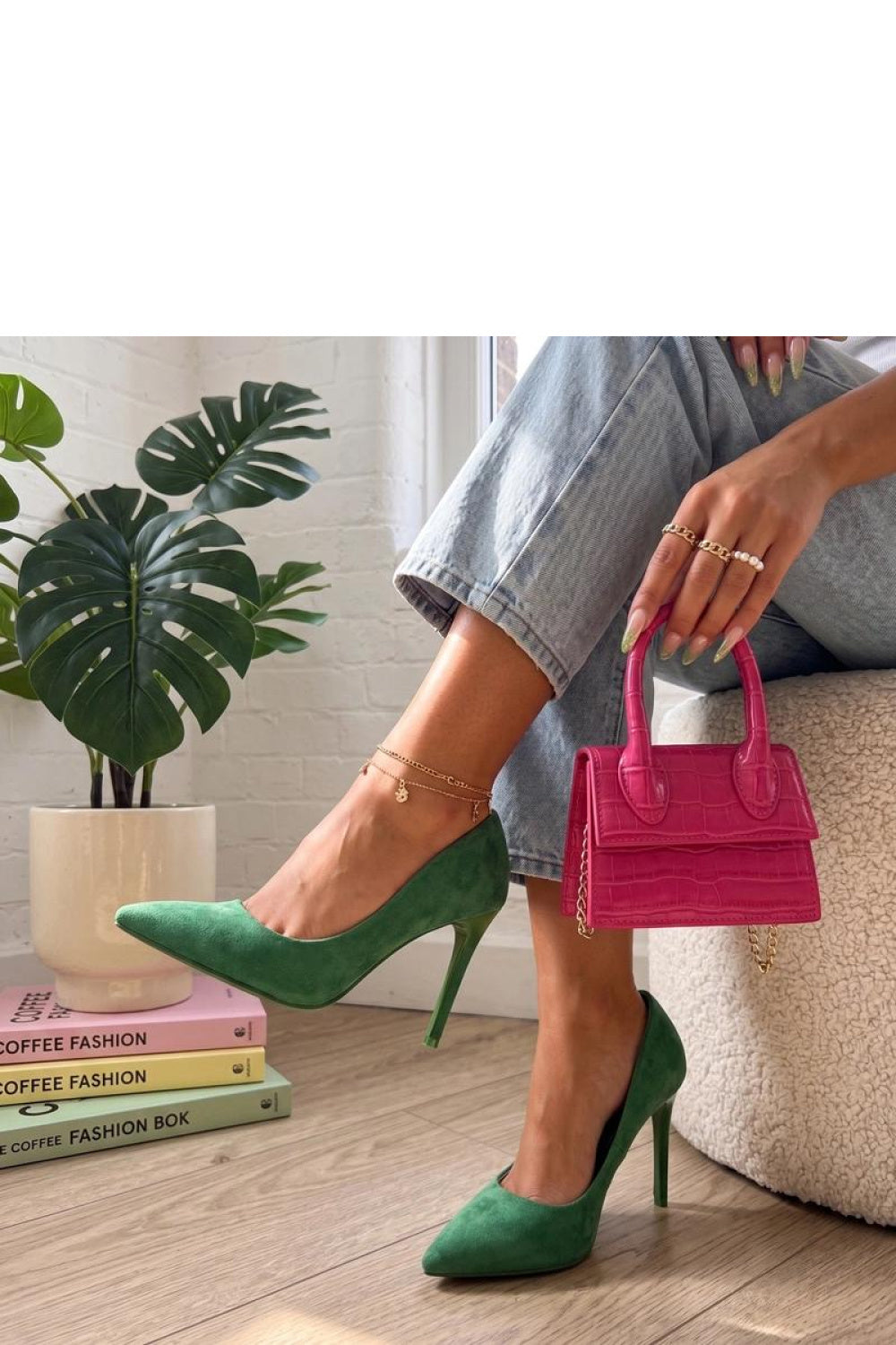 Chaussures à talons femme Solea Talons Hauts Talons — vert