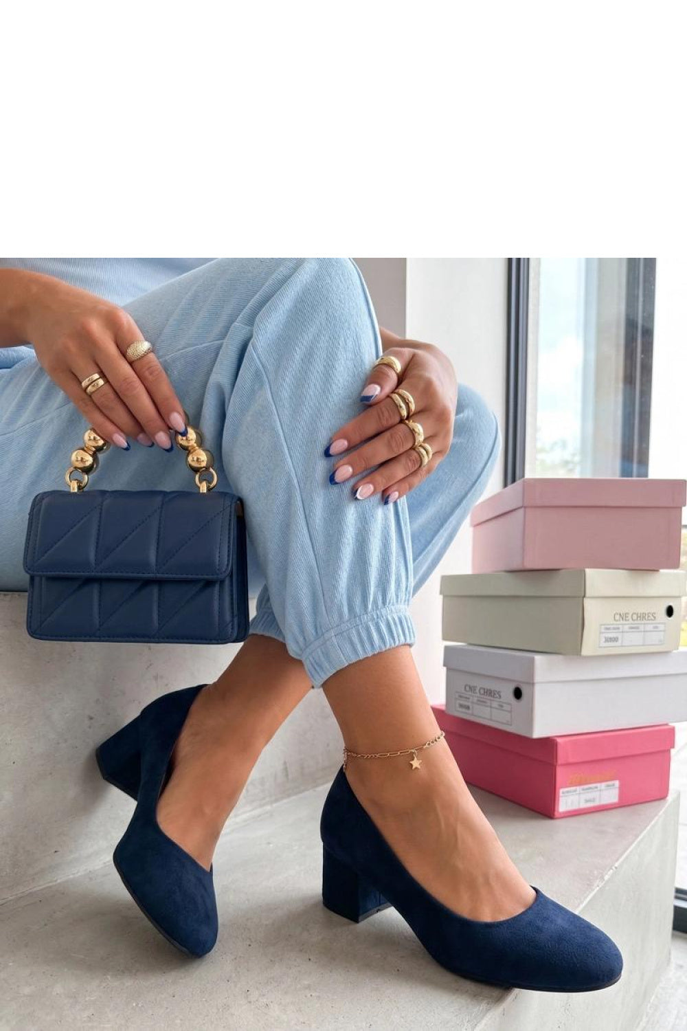 Chaussures à talons femme Solea Escarpins À Talons — bleu marine