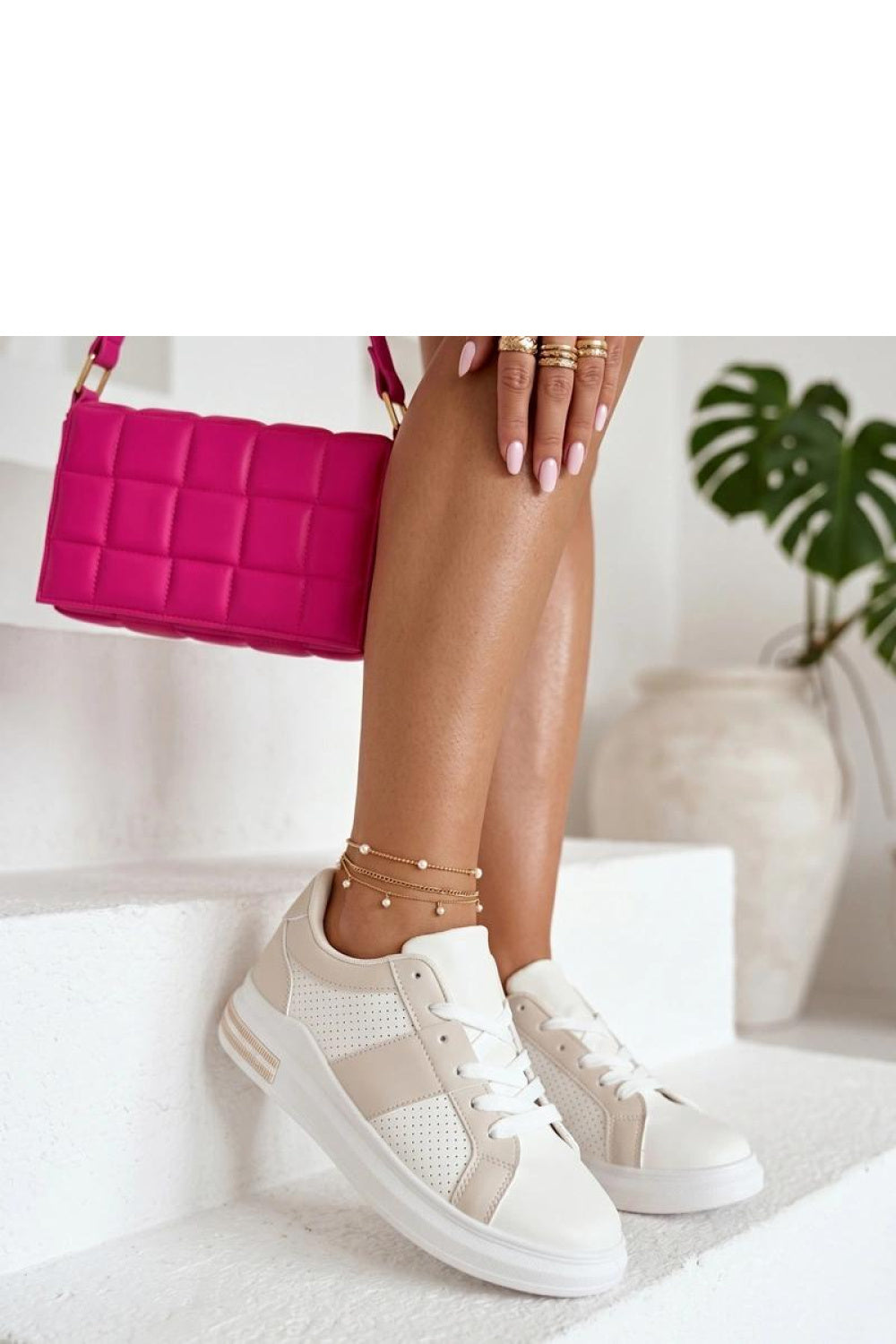 Chaussures de sport femme Solea — beige