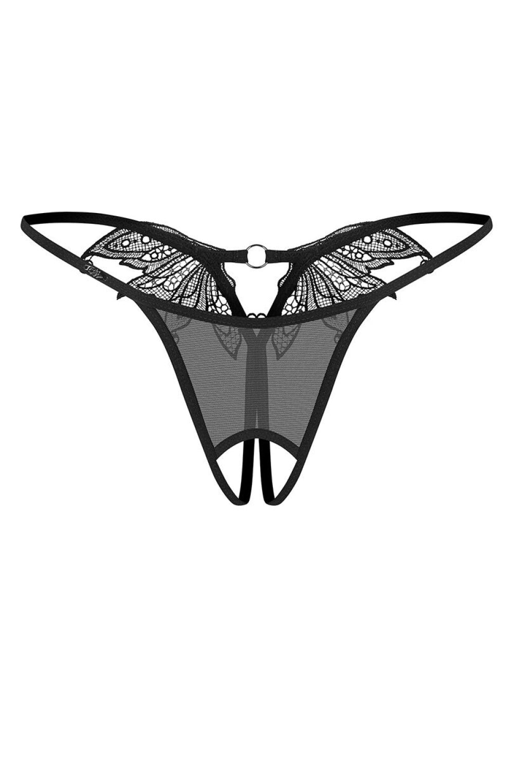 String femme Obsessive Strings Strings — noir