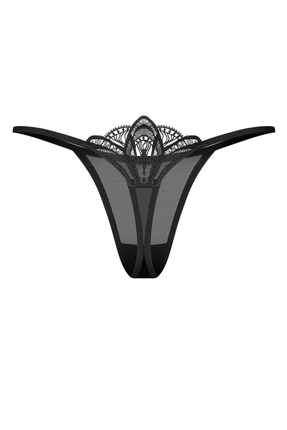 String femme Obsessive Strings Strings — noir