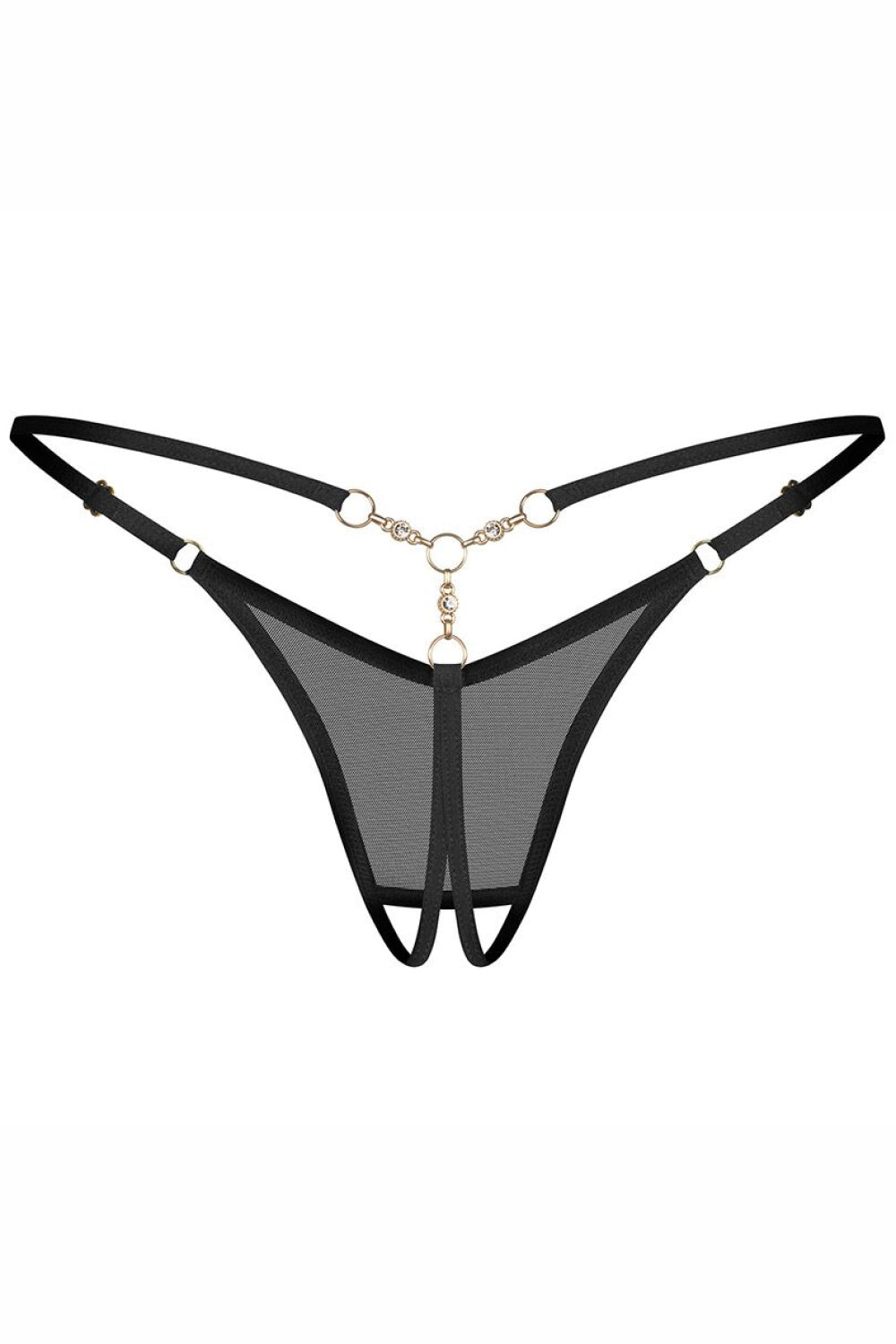 String femme Obsessive Strings Strings — noir