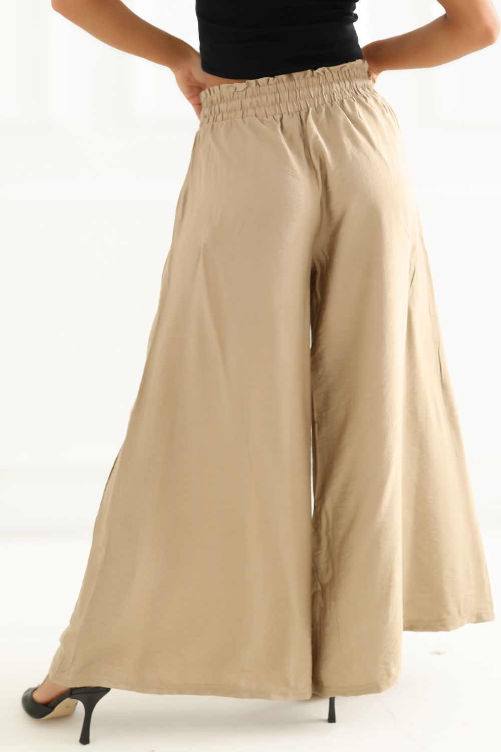 Chaussures à talons femme Factory Price Pantalon Pantalon — brun