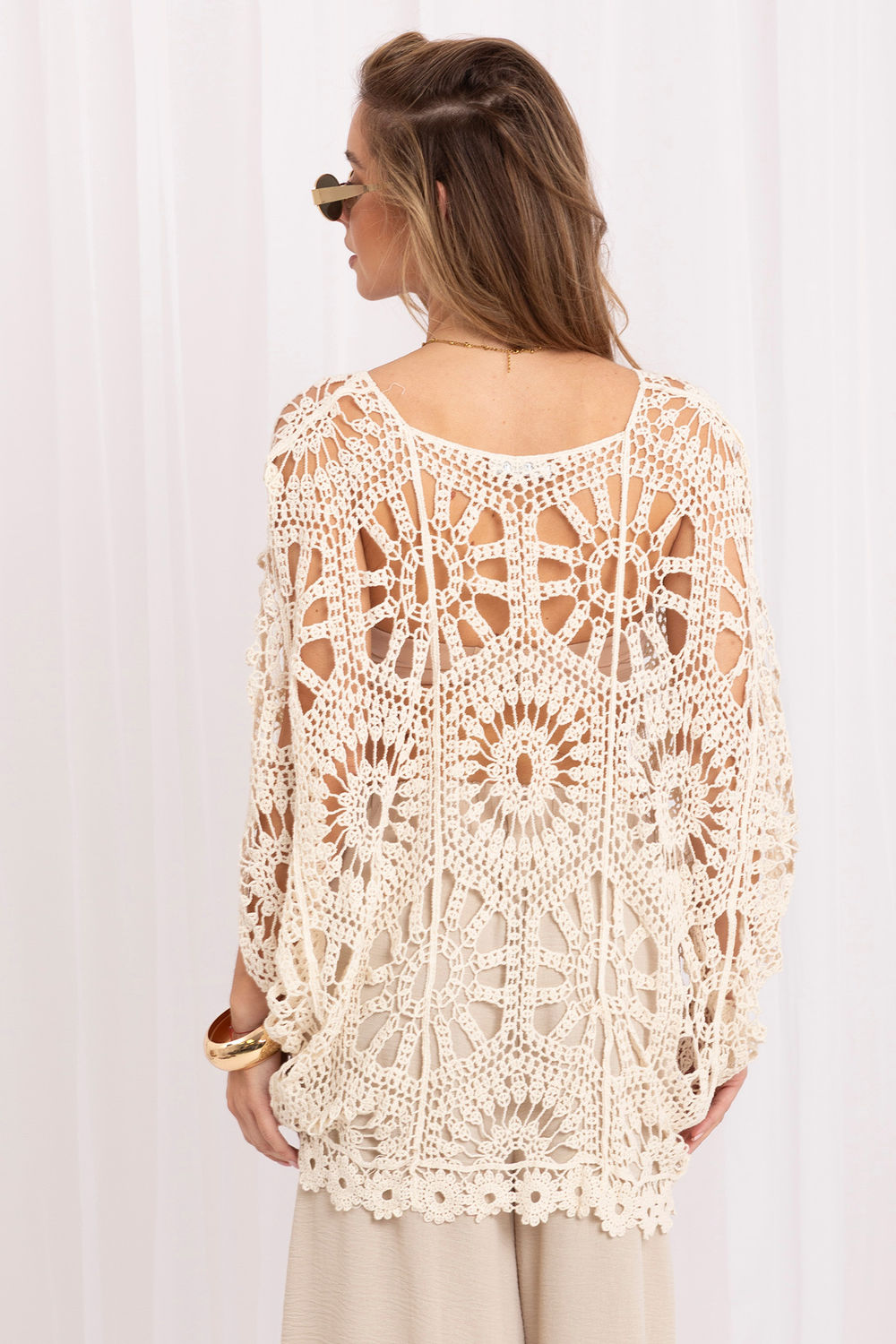 Pull femme Factory Price Chandail Chandail — beige