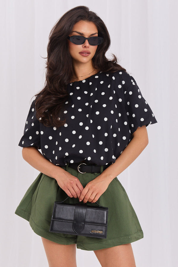 Blouse femme Italy Moda Chemisier Chemisier — noir