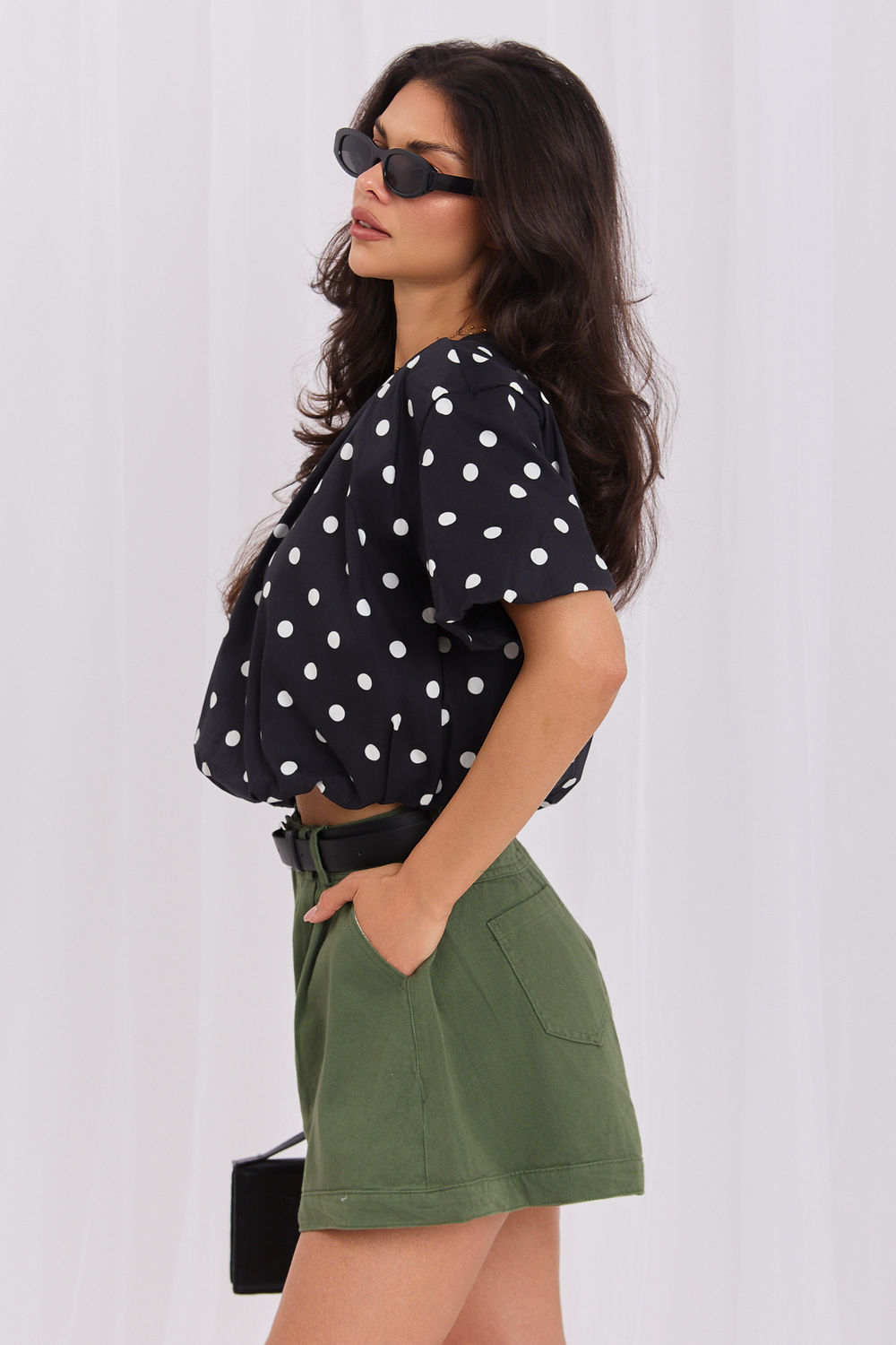 Blouse femme Italy Moda Chemisier Chemisier — noir