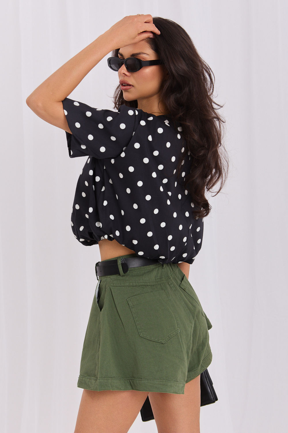 Blouse femme Italy Moda Chemisier Chemisier — noir