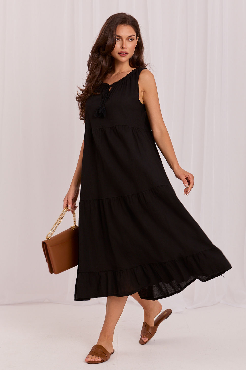 Robe femme Italy Moda De Jour De — noir