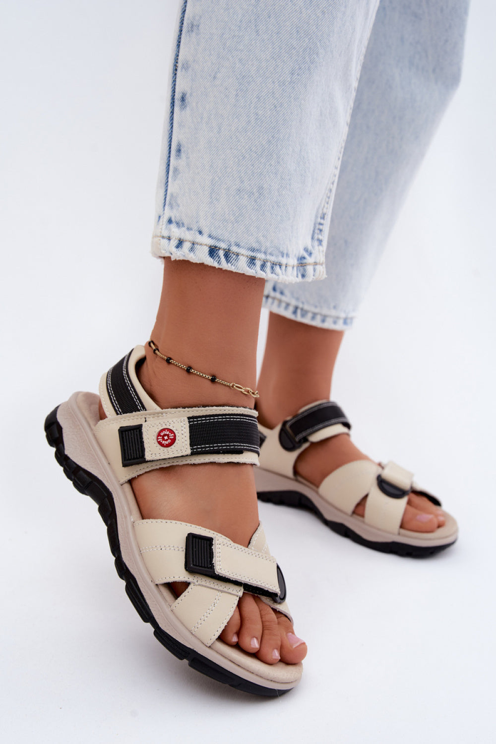 Sandales femme Step in style À Plateforme À — beige