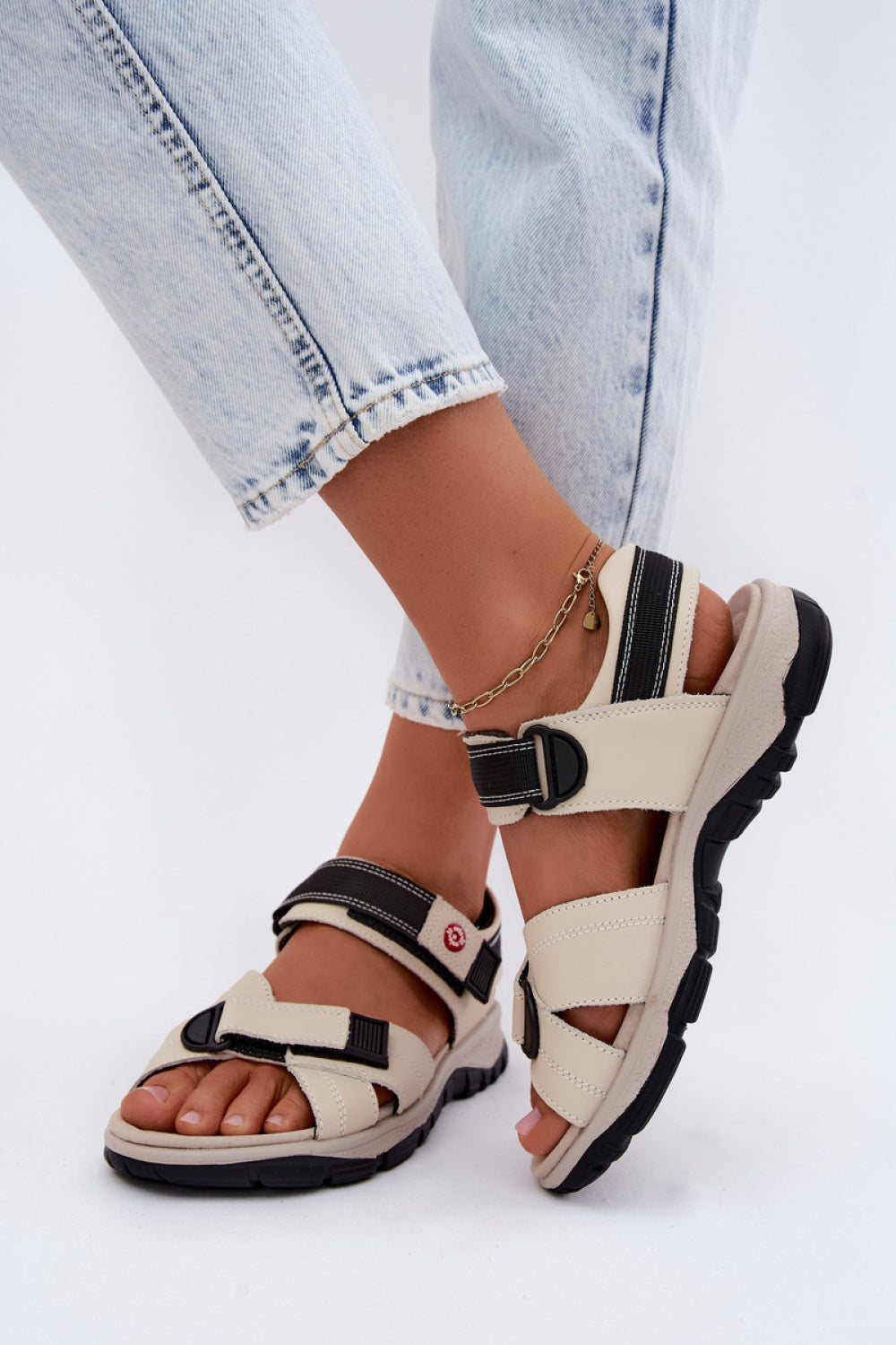 Sandales femme Step in style À Plateforme À — beige