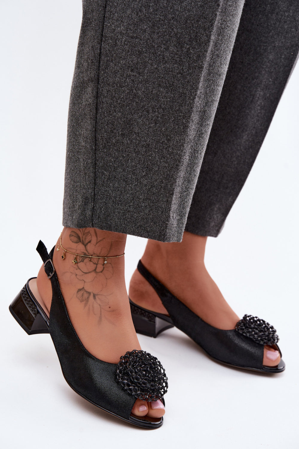 Sandales femme Step in style À Talons À — noir