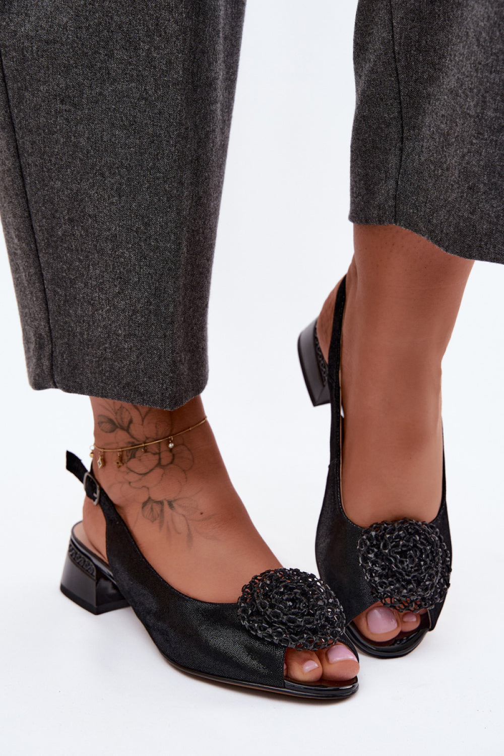 Sandales femme Step in style À Talons À — noir