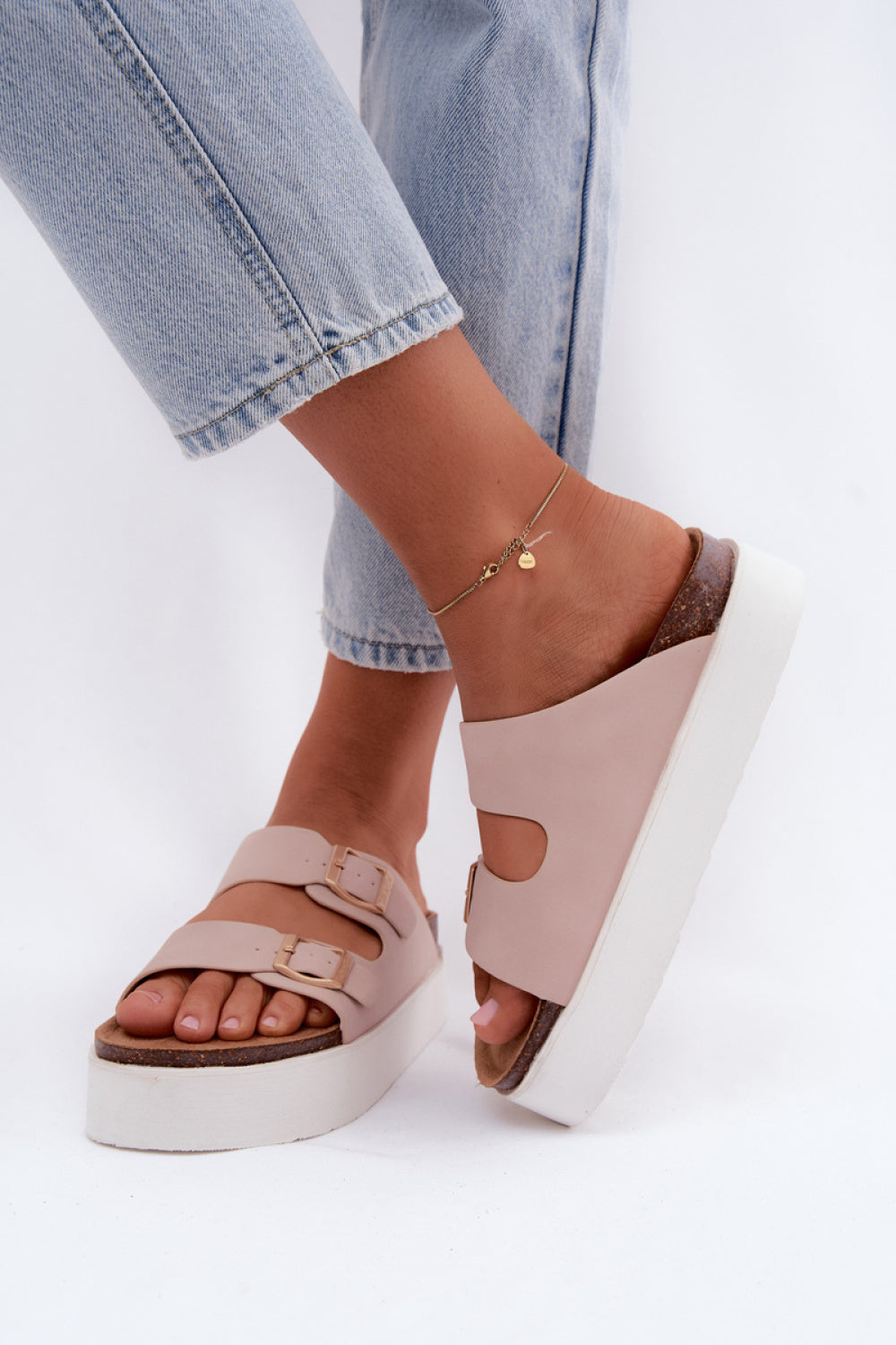 Sandales femme Step in style À Plateforme À — rosé