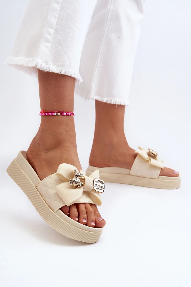 Sandales femme Step in style À Plateforme À — beige