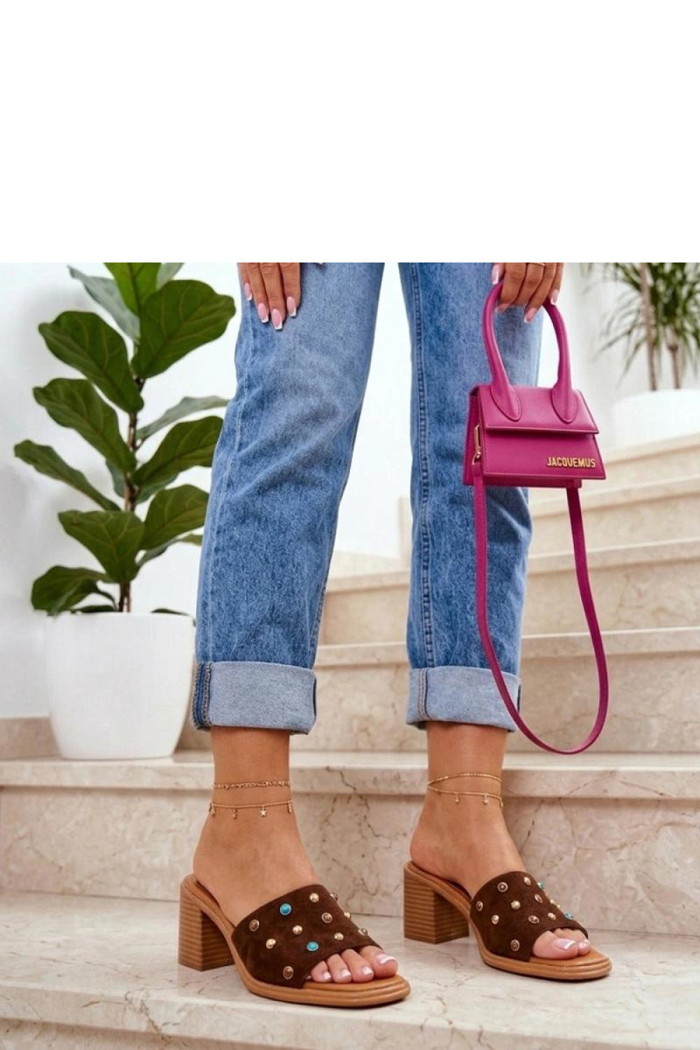 Sandales femme Solea Des Mules À — brun