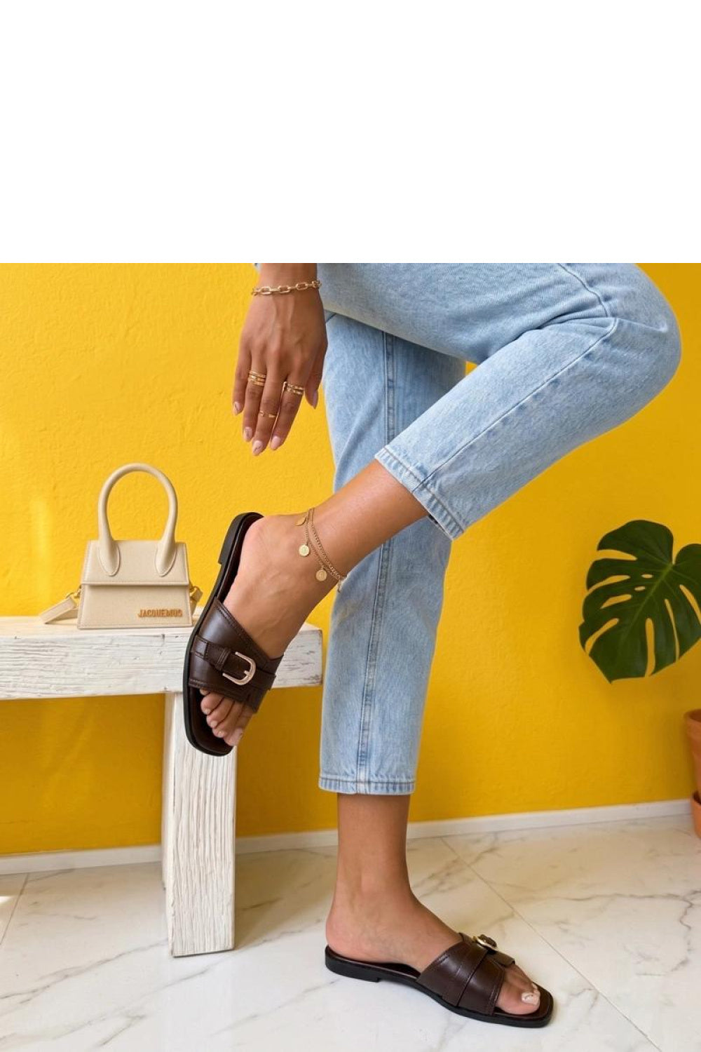 Sandales femme Solea Clacquettes Clacquettes — brun