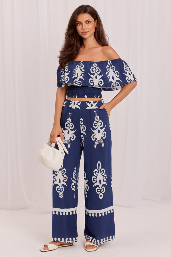 Ensemble lingerie femme Italy Moda L Ensemble L — bleu marine