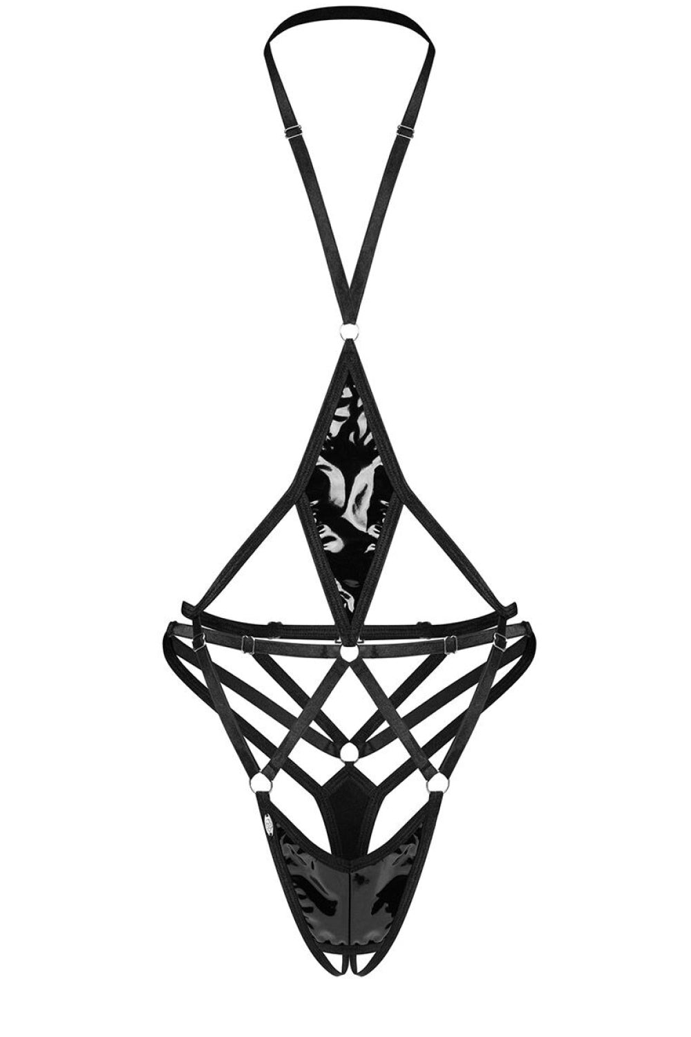 Corset femme Obsessive — noir