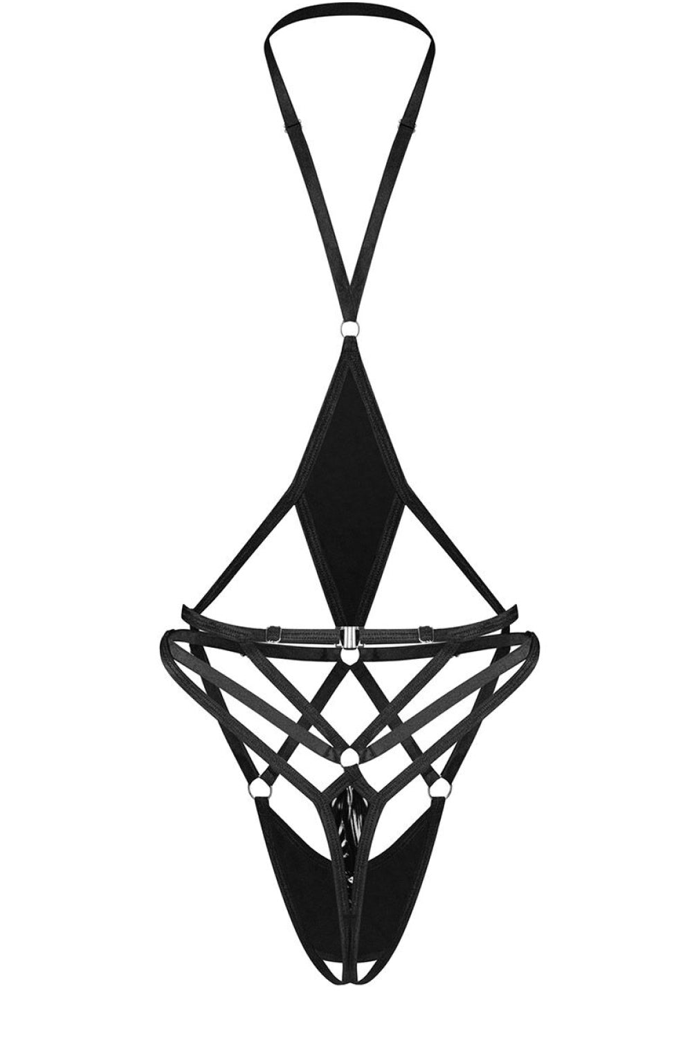 Corset femme Obsessive — noir