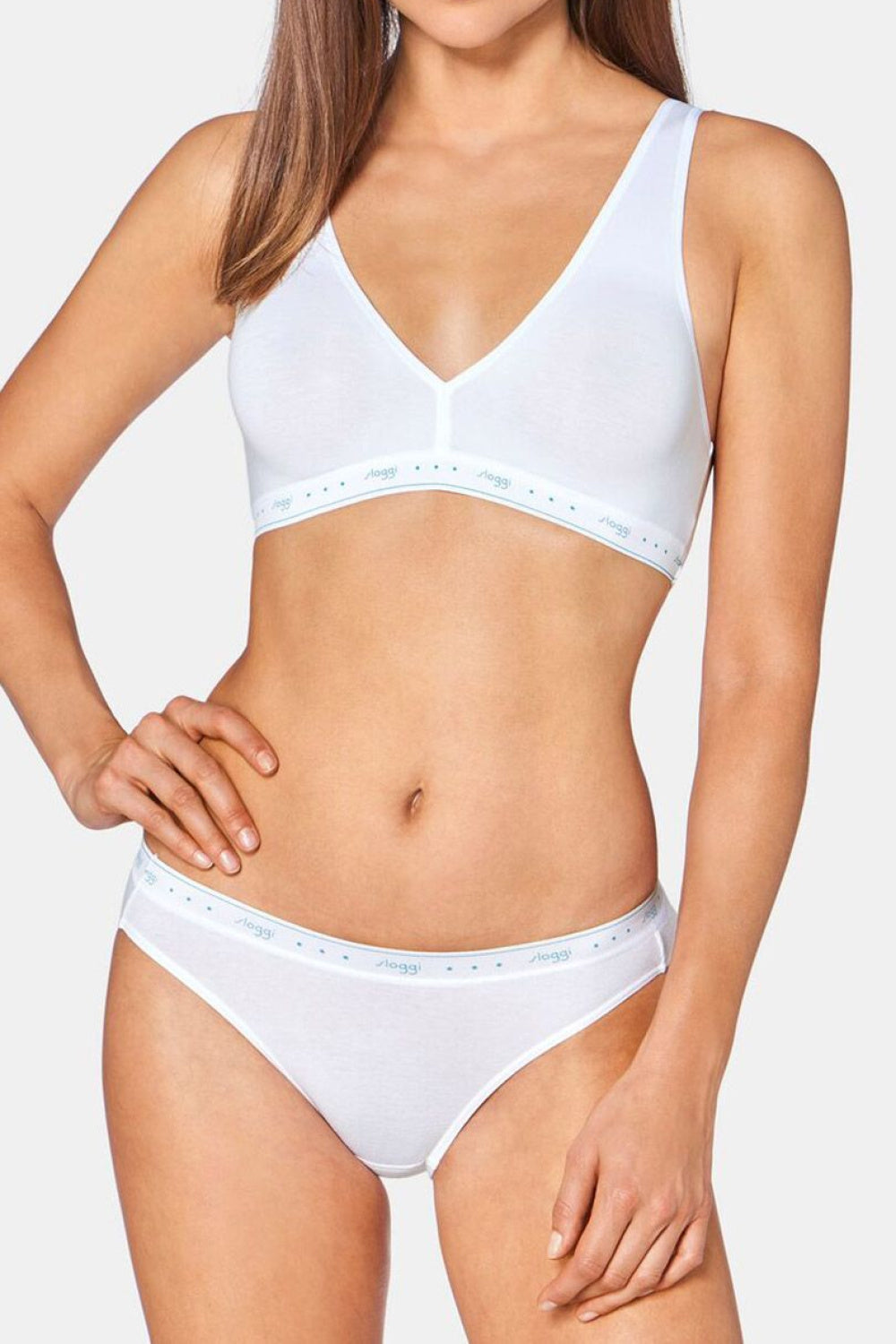 Soutien-gorge semi-soft femme Sloggi — blanc