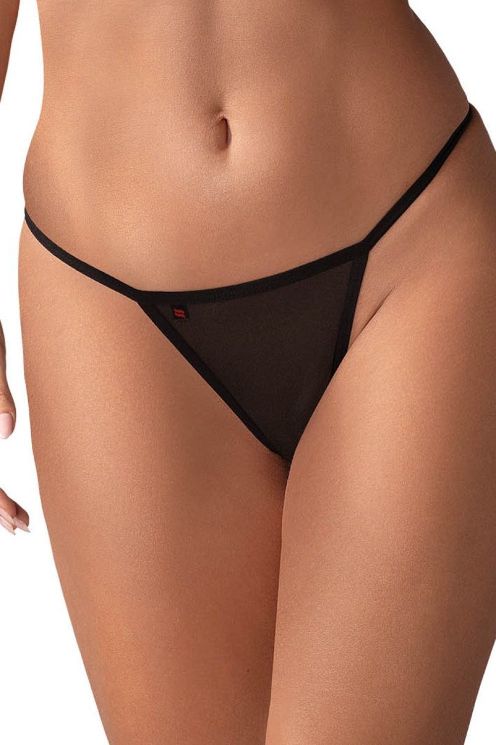 String femme Obsessive Strings Strings — noir