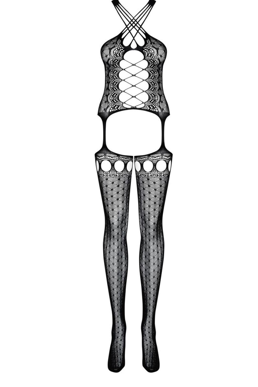 Corset femme Obsessive Bodystocking Bodystocking — noir