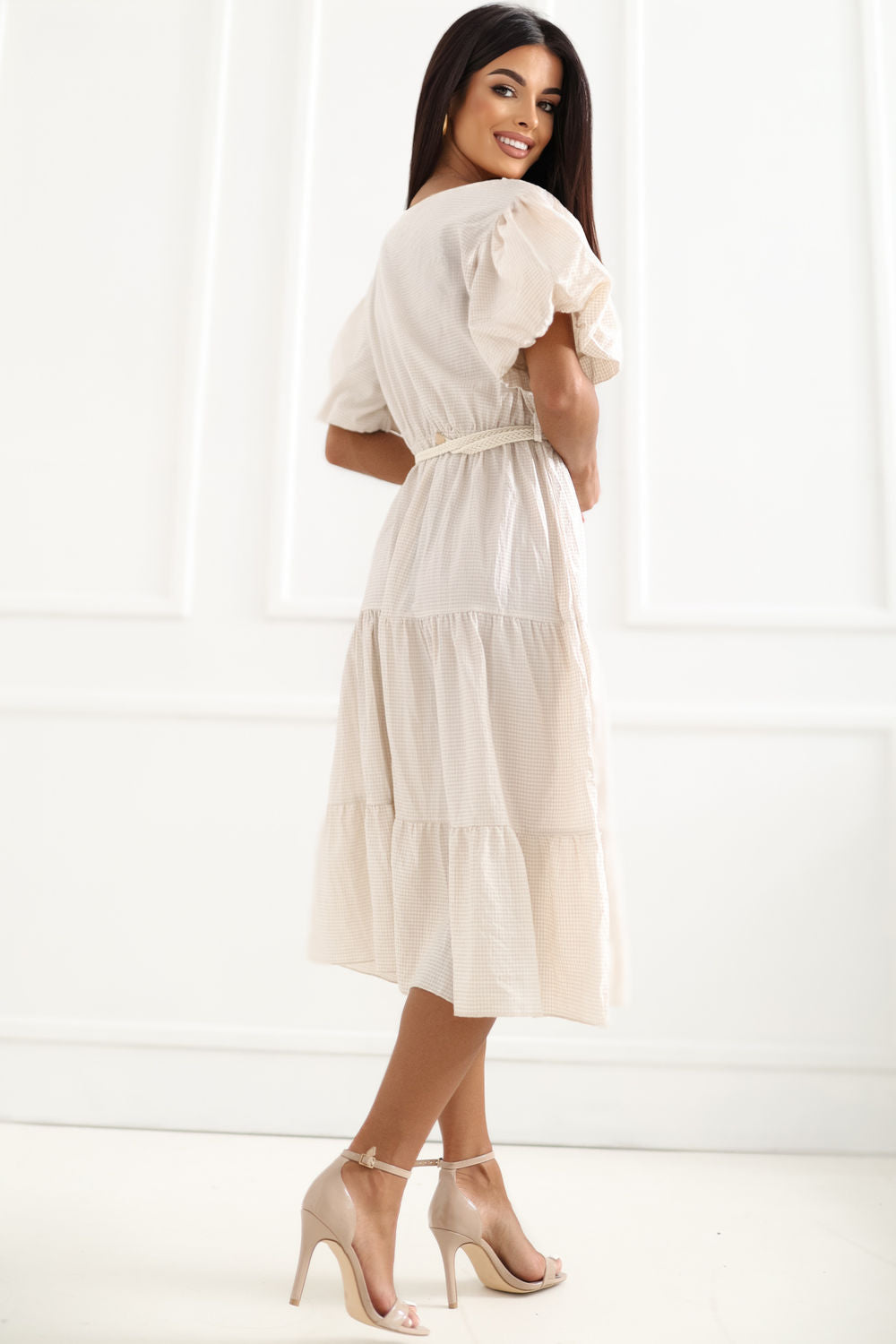 Robe femme Italy Moda De Jour De — beige