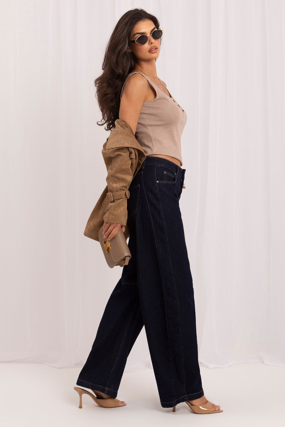 Chaussures à talons femme Italy Moda Jean Jean — bleu marine