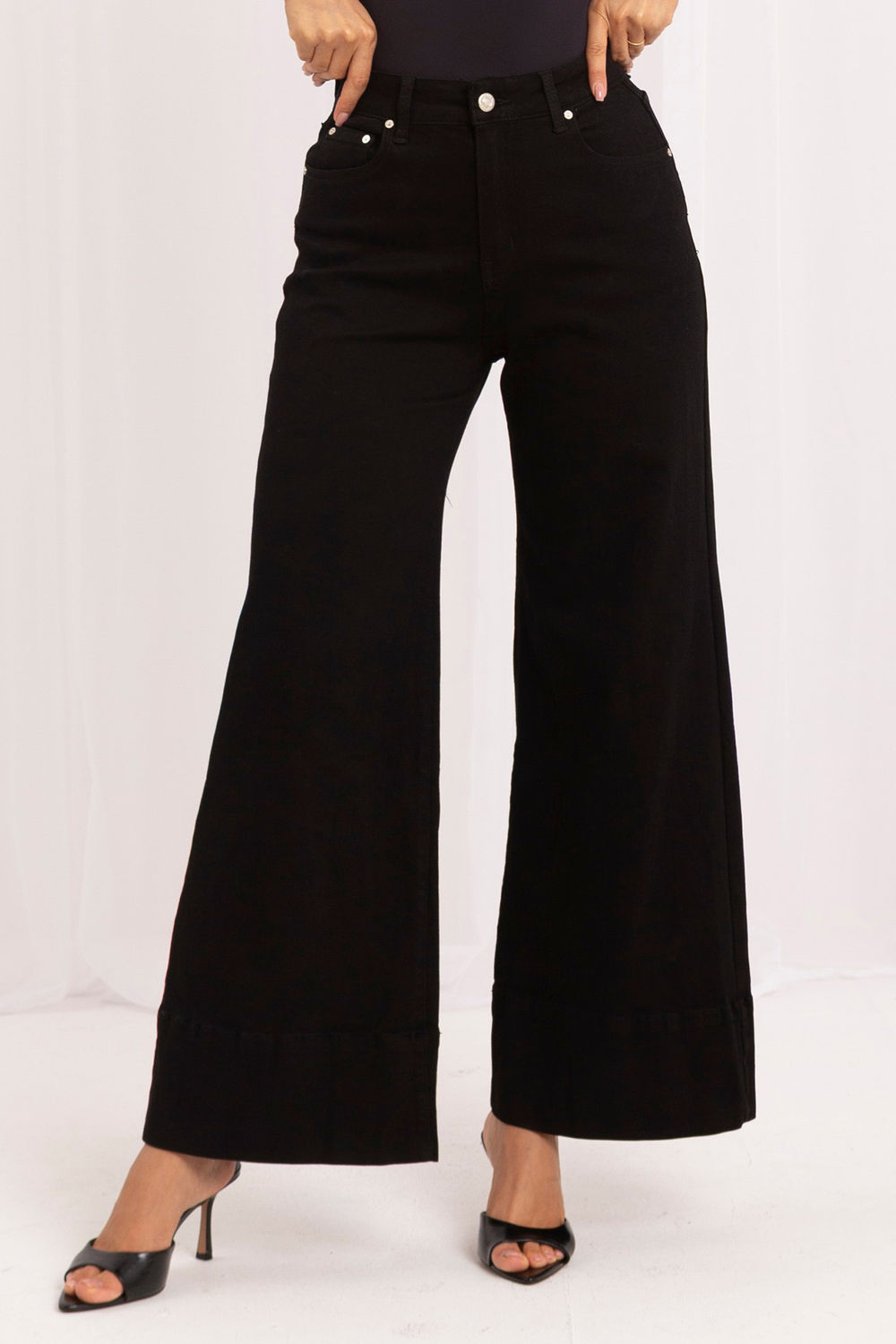 Chaussures à talons femme Italy Moda Jean Jean — noir
