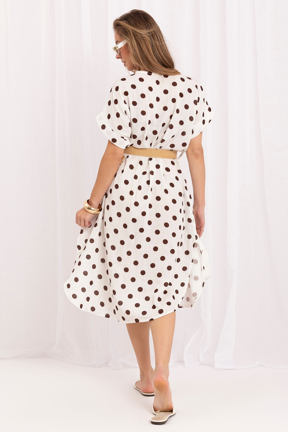 Robe femme Italy Moda De Jour De — beige