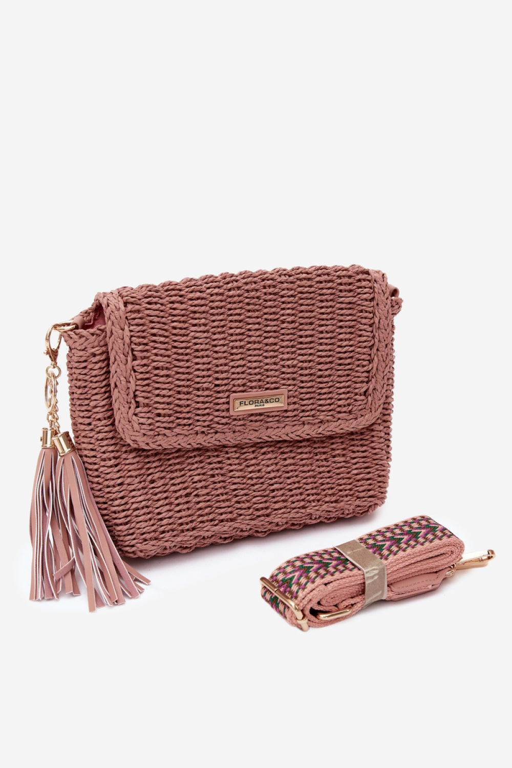 Sac bandouilère femme Step in style — rosé