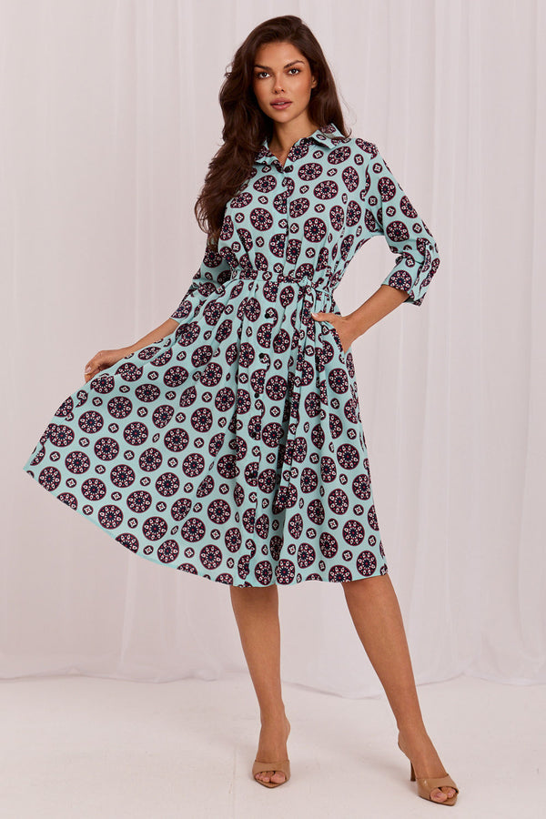 Robe femme Lakerta De Jour De — vert