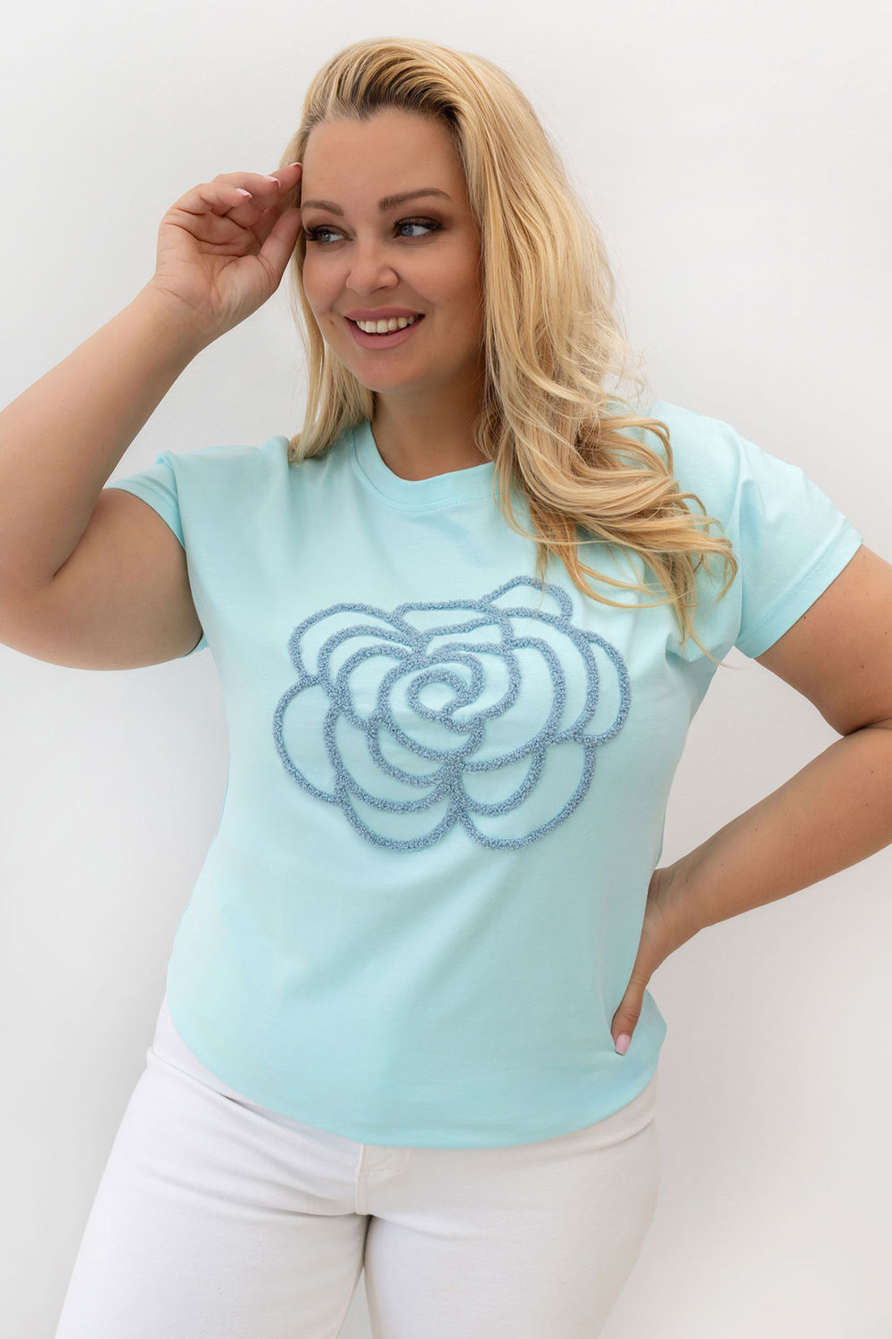 T-shirt femme Relevance Plus Size Plus — vert