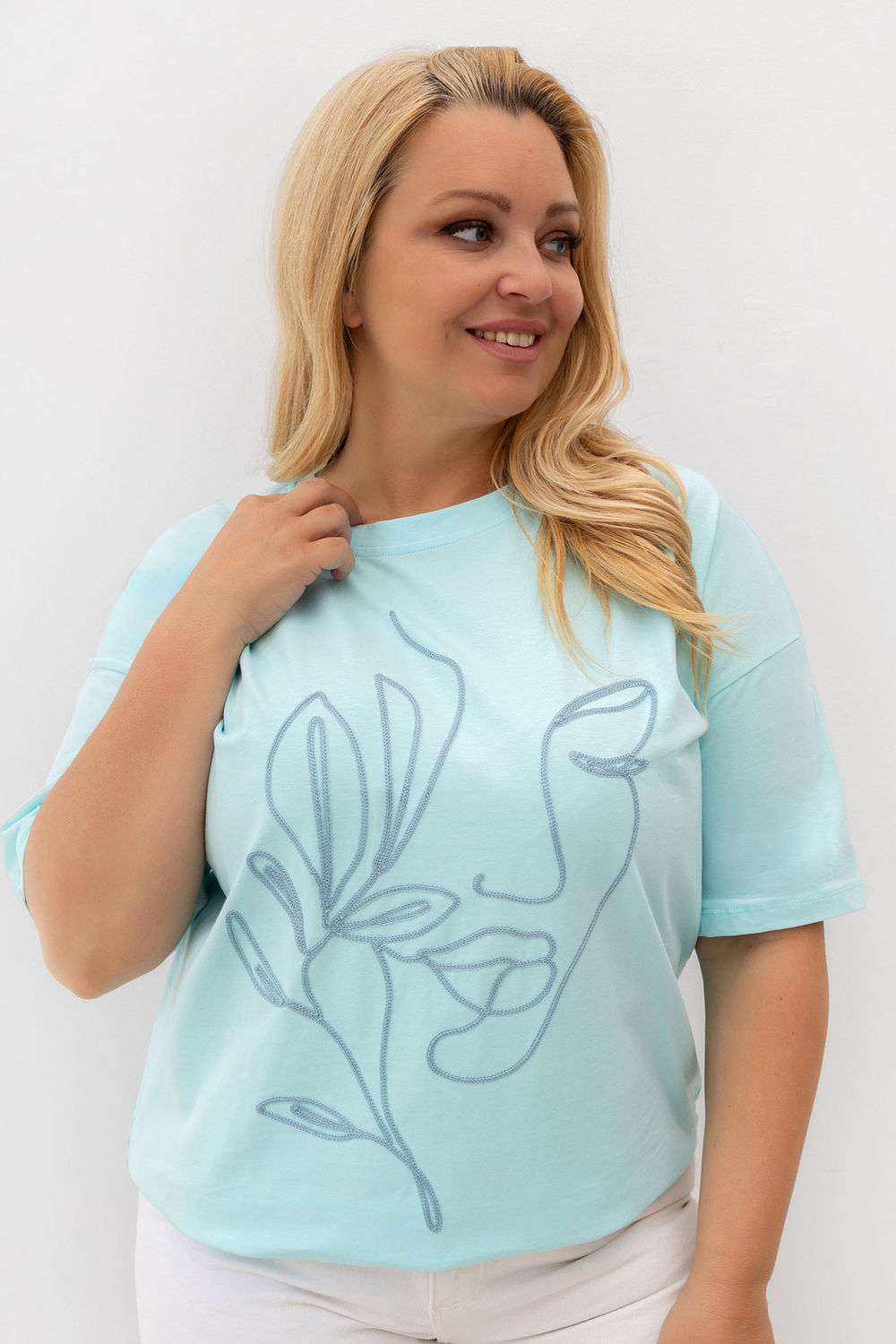 T-shirt femme Relevance Plus Size Plus — vert