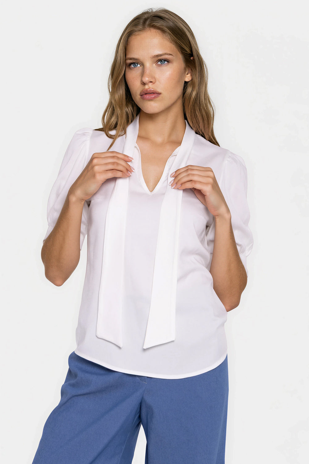 Blouse femme Nife Chemisier Chemisier — beige