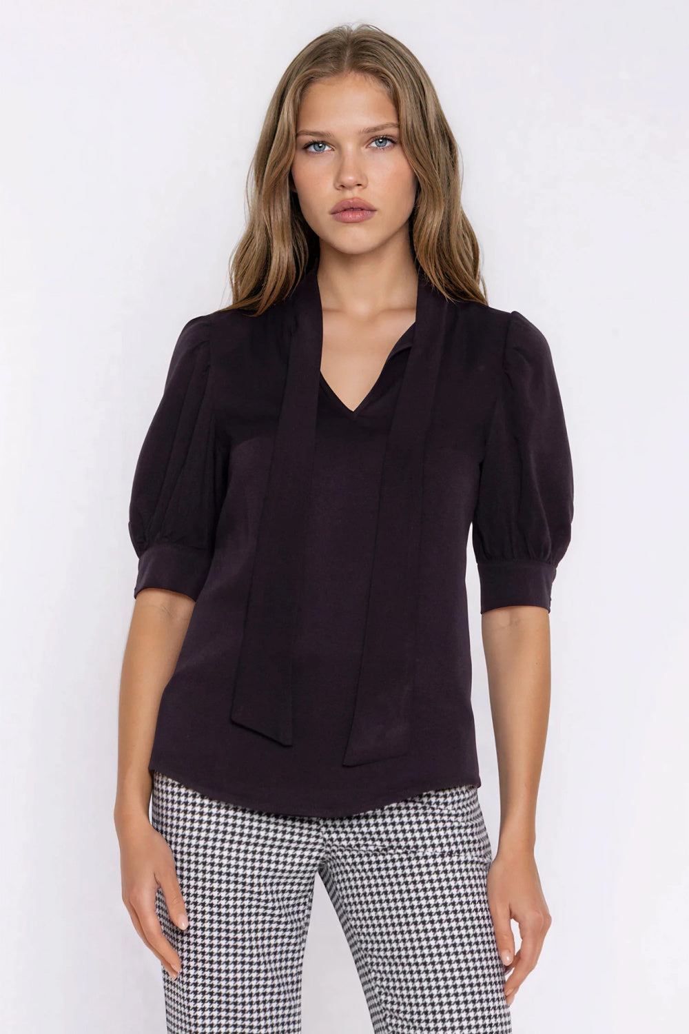 Blouse femme Nife Chemisier Chemisier — noir